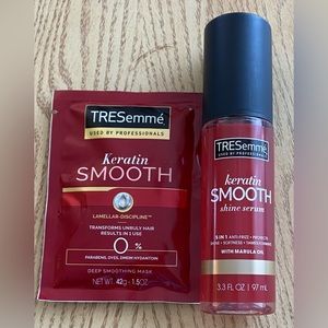 ****SOLD****

TRESemme’ keratin smooth shine serum and deep smoothing mask, new
